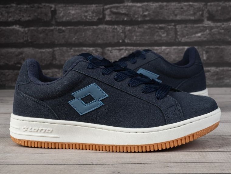 Buty sportowe męskie, granatowe, Lotto Yarin