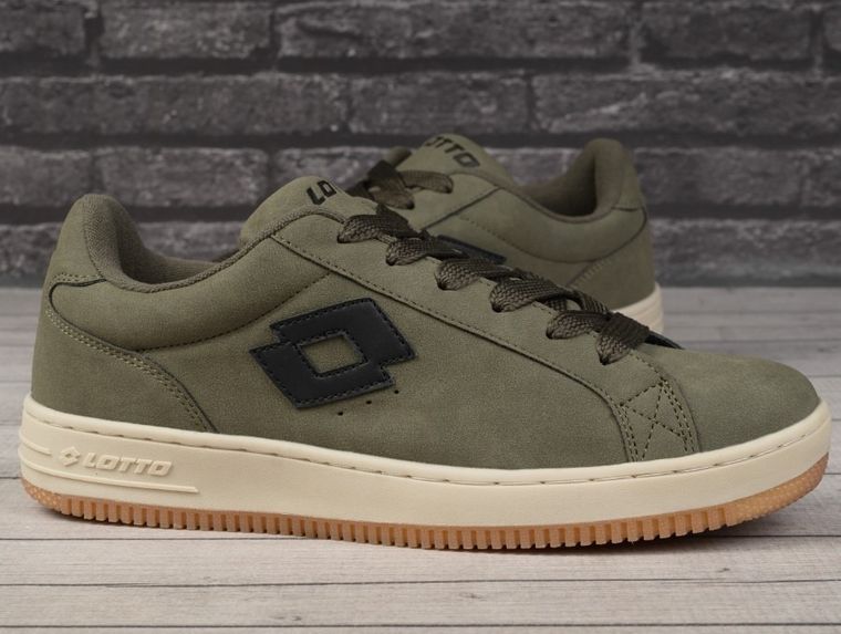 Buty sportowe męskie, khaki, Lotto Yarin NL