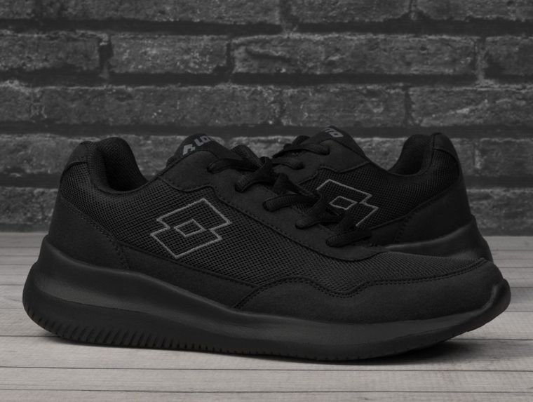 Buty sportowe, unisex, czarne, Lotto Connect OC