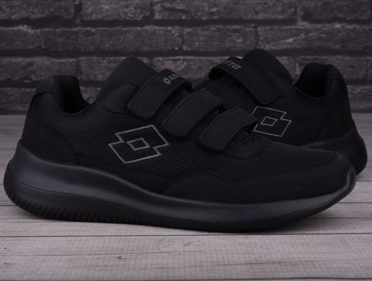 Buty sportowe, unisex, czarne, Lotto Connect VL OC