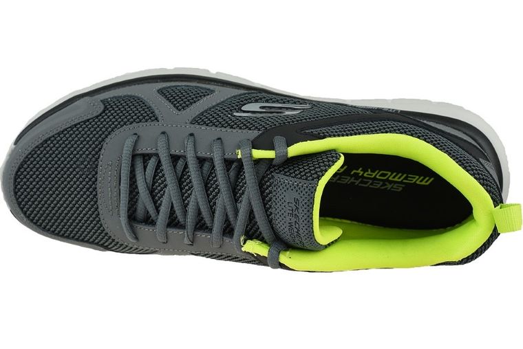Buty treningowe męskie, szare, Skechers Track-Bucolo