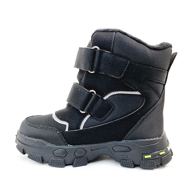 Buty zimowe chłopięce, czarne, Weestep
