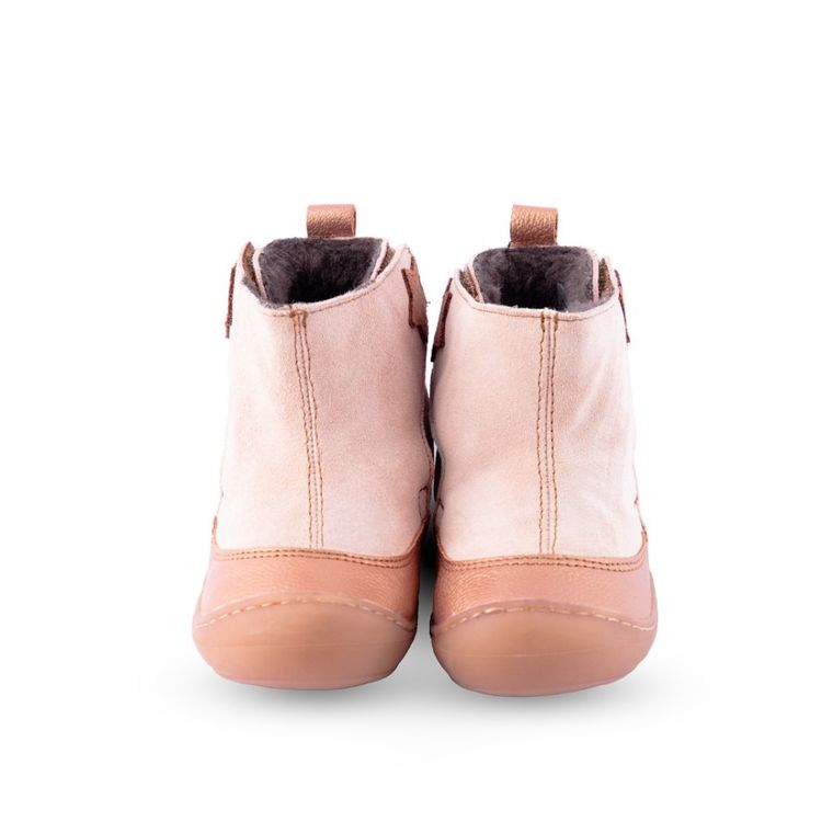 Buty zimowe dziewczęce, różowe, ocieplane, Weestep
