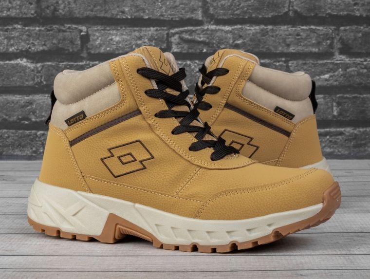 Buty zimowe, unisex, beżowe, Lotto