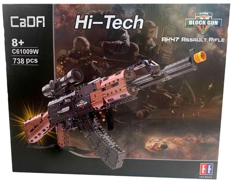 Cada, Assault Rifle AK47, broń, 738 elementów