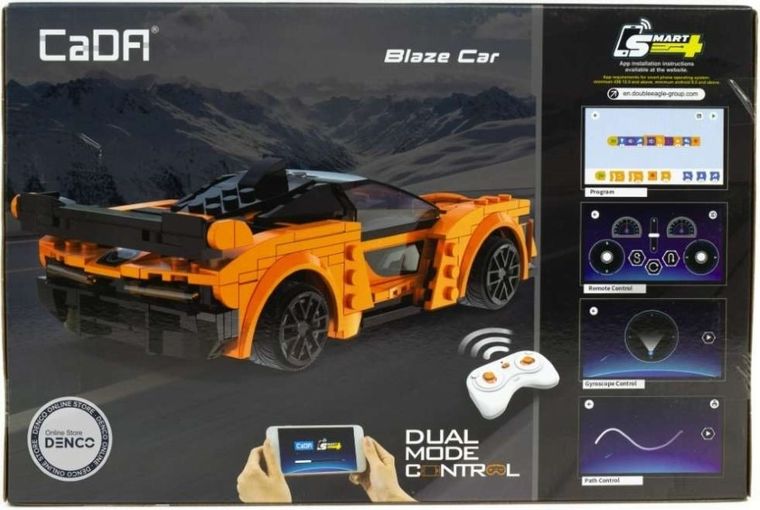 Cada, Blaze Car, klocki konstrukcyjne, pojazd zdalnie sterowany, 295 elementów
