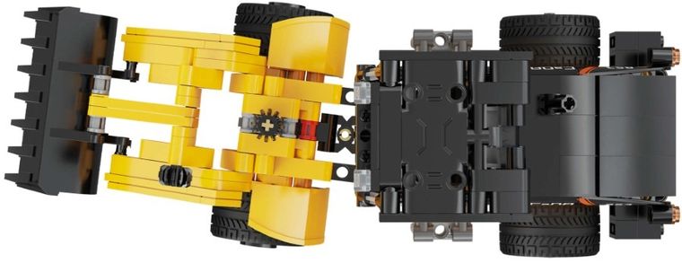 Cada, koparko-ładowarka, klocki konstrukcyjne, 403 elementy