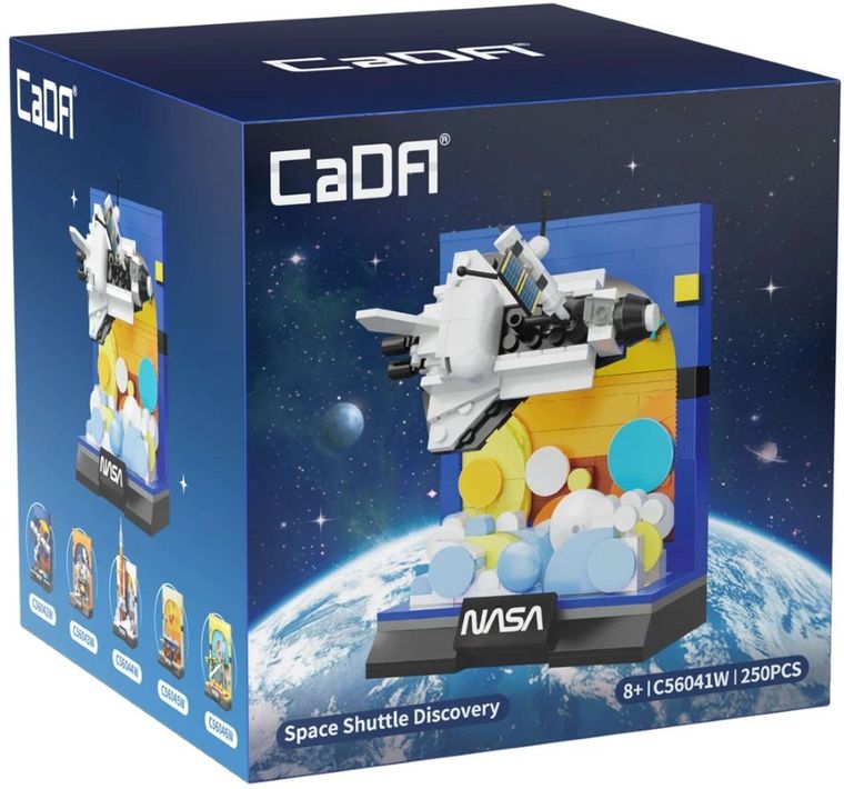 Cada, NASA, Space Shuttle Discovery, klocki konstrukcyjne, 250 elementów