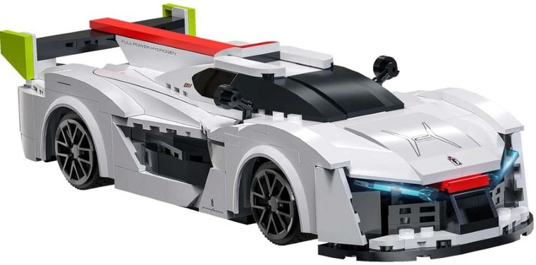 Cada, Pininfarina H2 Speed, pojazd zdalnie sterowany, klocki konstrukcyjne, 296 elementów