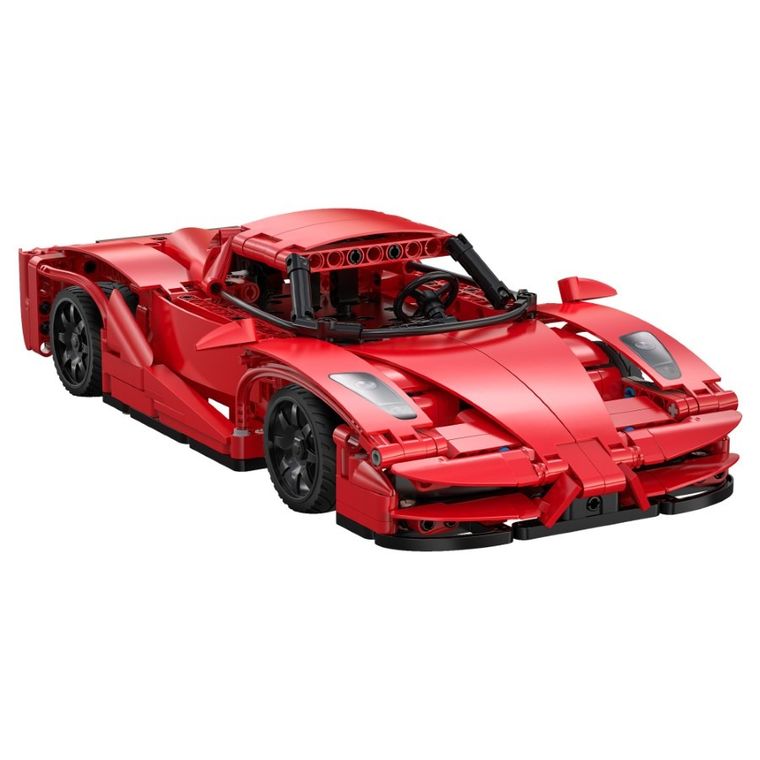Cada, Red Blade Sport Car, pojazd zdalnie sterowany, Dual Mode, czerwony, 1:14, 32 cm, 405 elementów