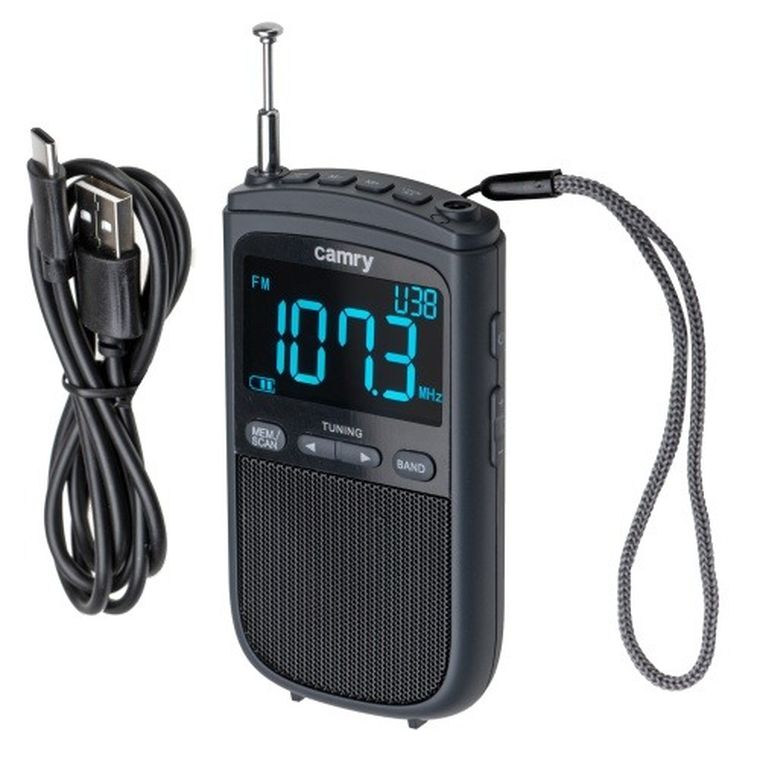Camry, radio przenośne FM/AM - USB, mini radio