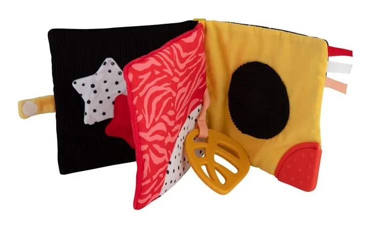 Canpol babies, BabiesBoo, miękka książeczka edukacyjna, sensoryczna