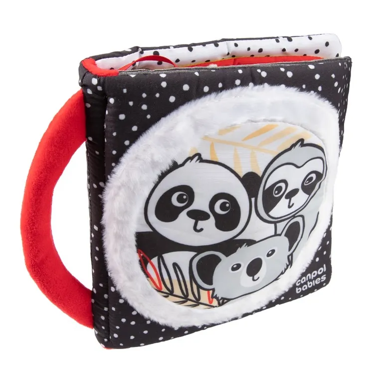 Canpol babies, BabiesBoo, sensoryczna książeczka manipulacyjna Panda