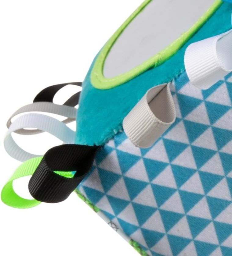 Canpol babies, Bears, pluszowa kostka sensoryczna, 12-12-12 cm