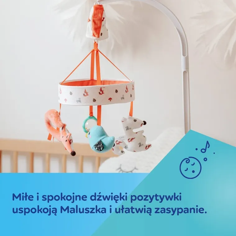 Canpol babies, Fox, karuzela z pozytywką nad łóżeczko