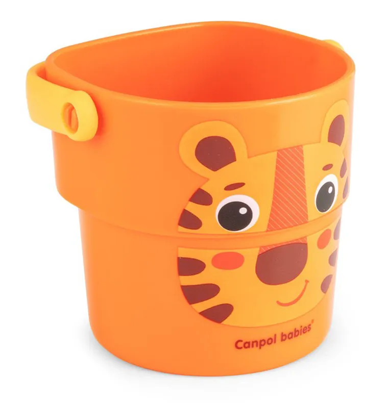 Canpol babies, Hello Little, kubeczki do kąpieli, 3 szt.