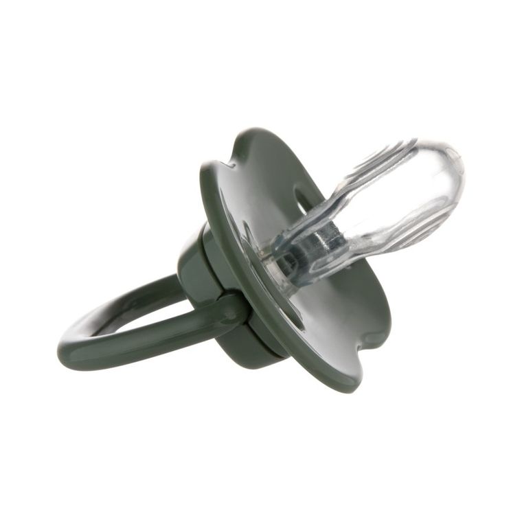 Canpol babies, Mountains, symetryczny smoczek uspokajający, silikonowy, zielony, 6-18 m, 2 szt.