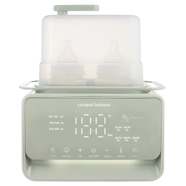 Canpol babies, podgrzewacz i sterylizator, 7w1, z termostatem i lampką