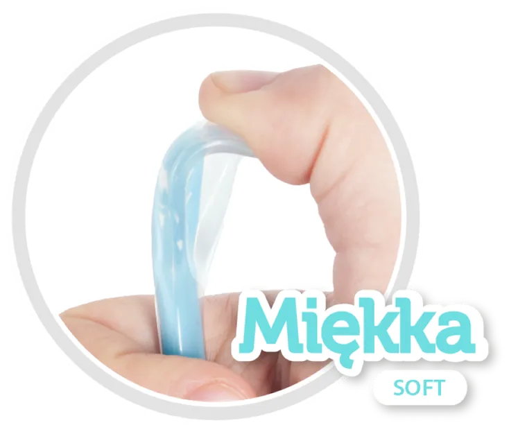 Canpol babies, silikonowa łyżeczka, różowa