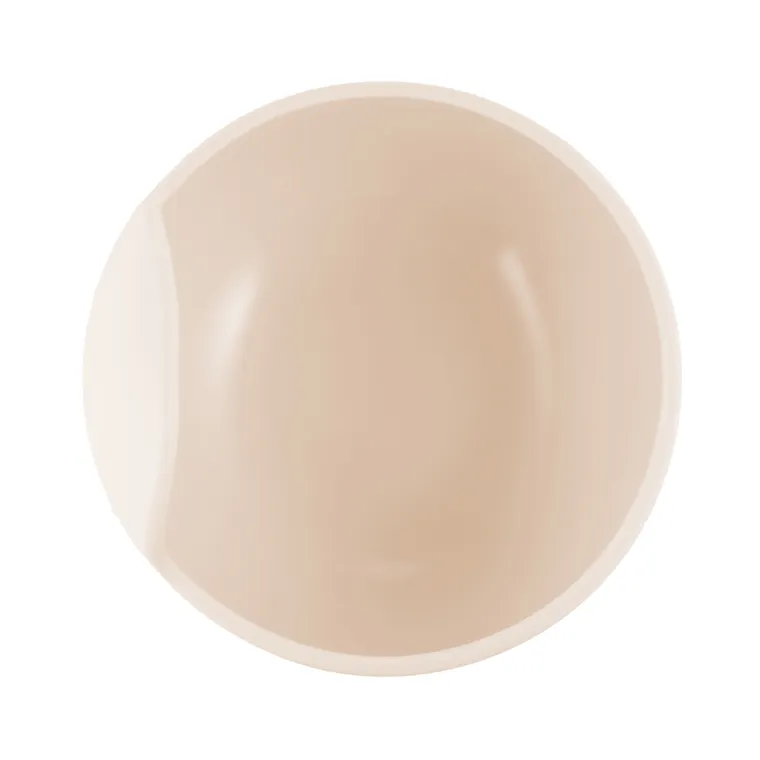 Canpol babies, silikonowa miseczka z przyssawką, creme, 330 ml