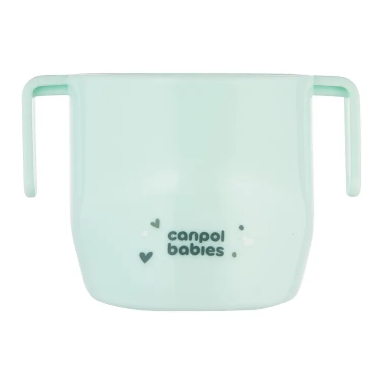 Canpol babies, sprytny kubek do nauki picia, turkusowy