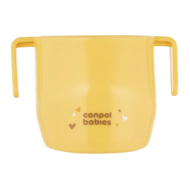 Canpol babies, sprytny kubek do nauki picia, żółty