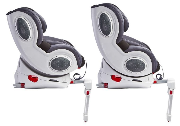 Caretero, Champion Isofix, fotelik samochodowy, 0-18 kg, graphite