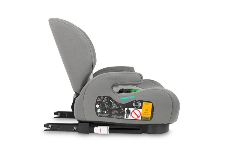 Caretero, Irbis, fotelik samochodowy, podstawka, i-Size, graphite, 125-150 cm