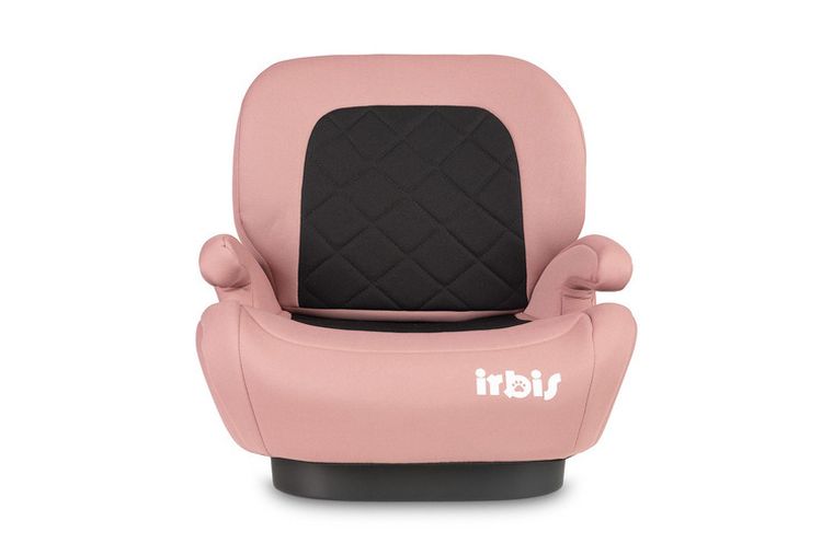 Caretero, Irbis, fotelik samochodowy, podstawka, i-Size, pink, 125-150 cm