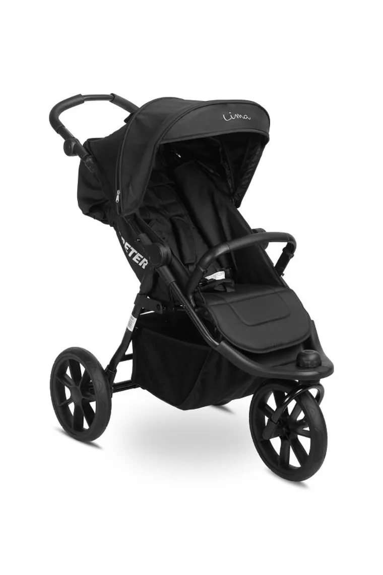 Caretero, Lima, wózek spacerowy, Black