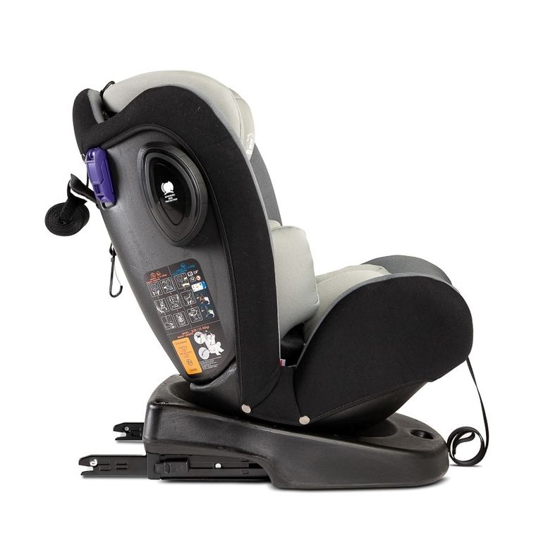 Caretero, Mokki, fotelik samochodowy, isofix, 0-36 kg, graphite