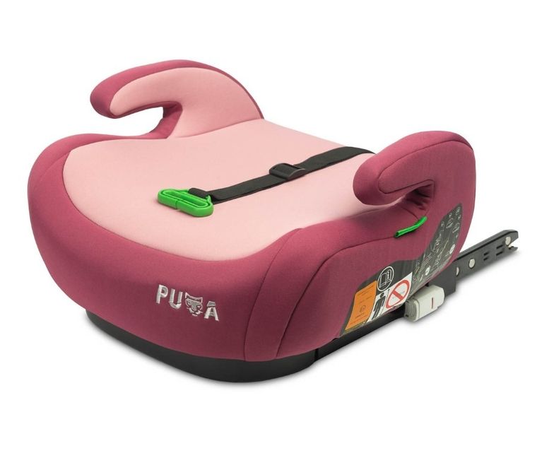 Caretero, Puma i-Size, podstawka samochodowa, dirty pink, 125-150 cm