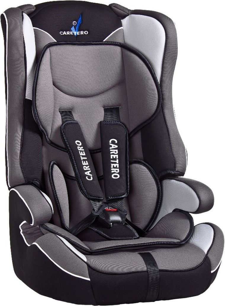Caretero, Vivo, fotelik samochodowy, 9-36 kg, Black