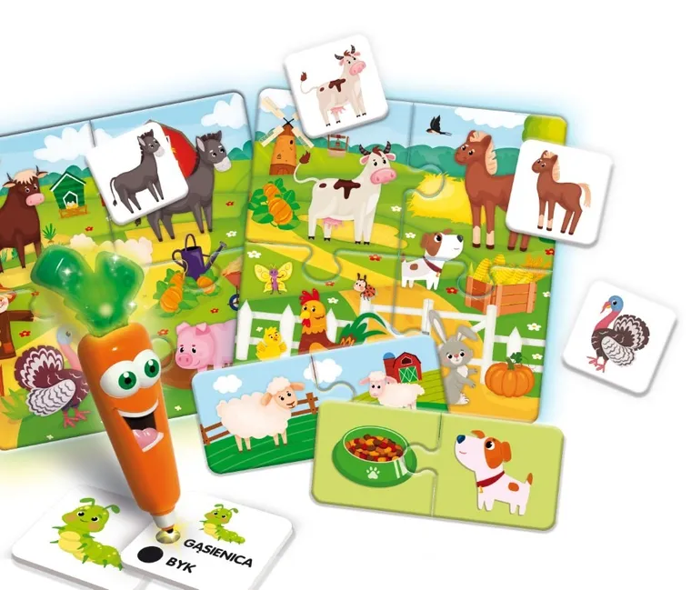 Carotina, 10 gier edukacyjnych