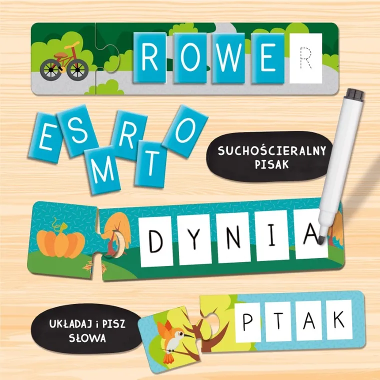 Carotina, 10 gier z czytaniem i pisaniem, gra edukacyjna