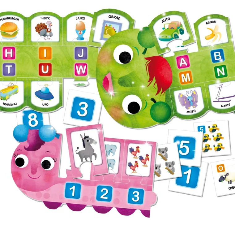 Carotina, ABC-123, układanka