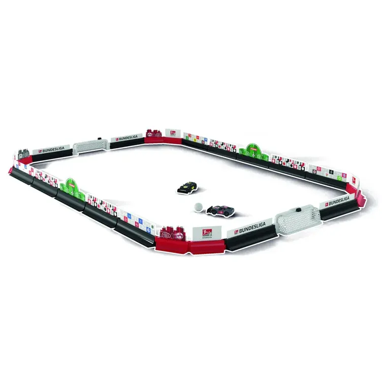 Carrera, Bundesliga, zestaw do gry w piłkę za pomocą pojazdów zdalnie sterowanych, gra zręcznościowa, 1:43