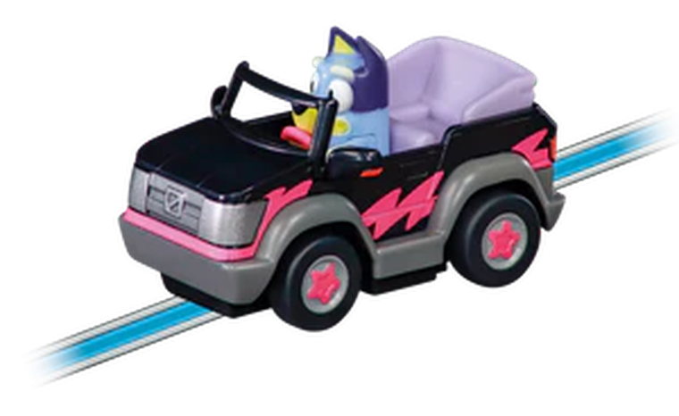 Carrera First, Bluey i Bingo, Let's Go, tor wyścigowy z pojazdami, 2,4m