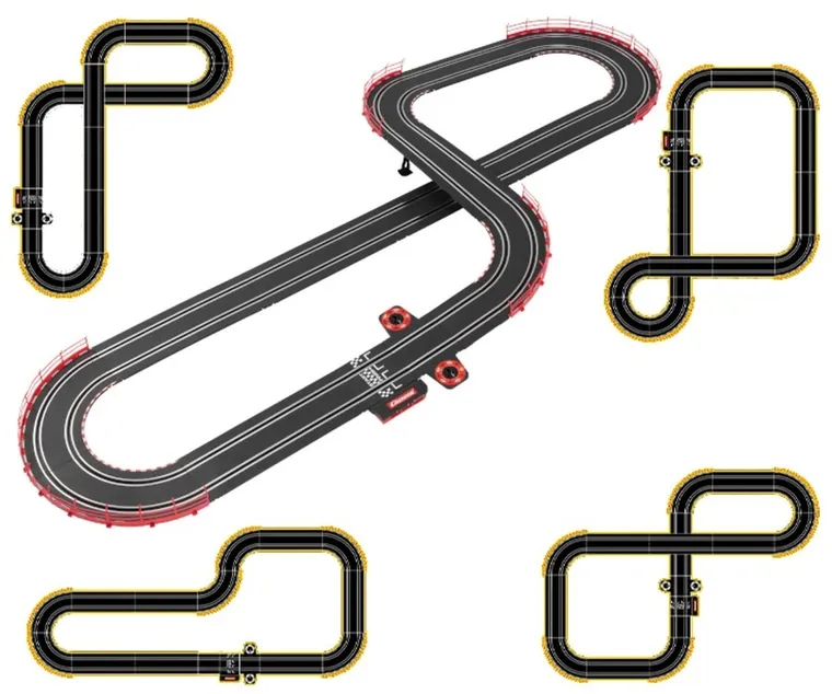 Carrera Go, Champion's Racing, tor wyścigowy z pojazdami, 4,3m