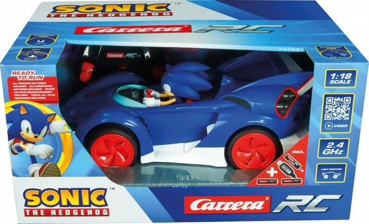 Carrera, Sonic Performance, pojazd zdalnie sterowany, 1:18