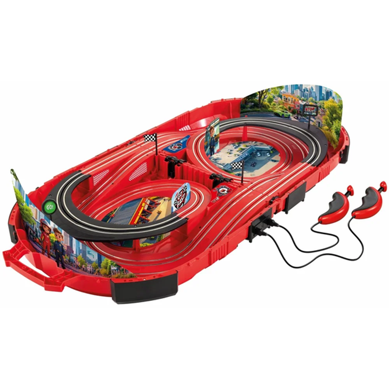 Carrera, Speed Arena, Race in a Case, policja, tor wyścigowy z autami w składanej walizce, 2,7m