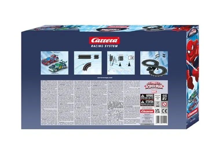 Carrera, Spider-Man, tor wyścigowy z pojazdami, 2,4 m