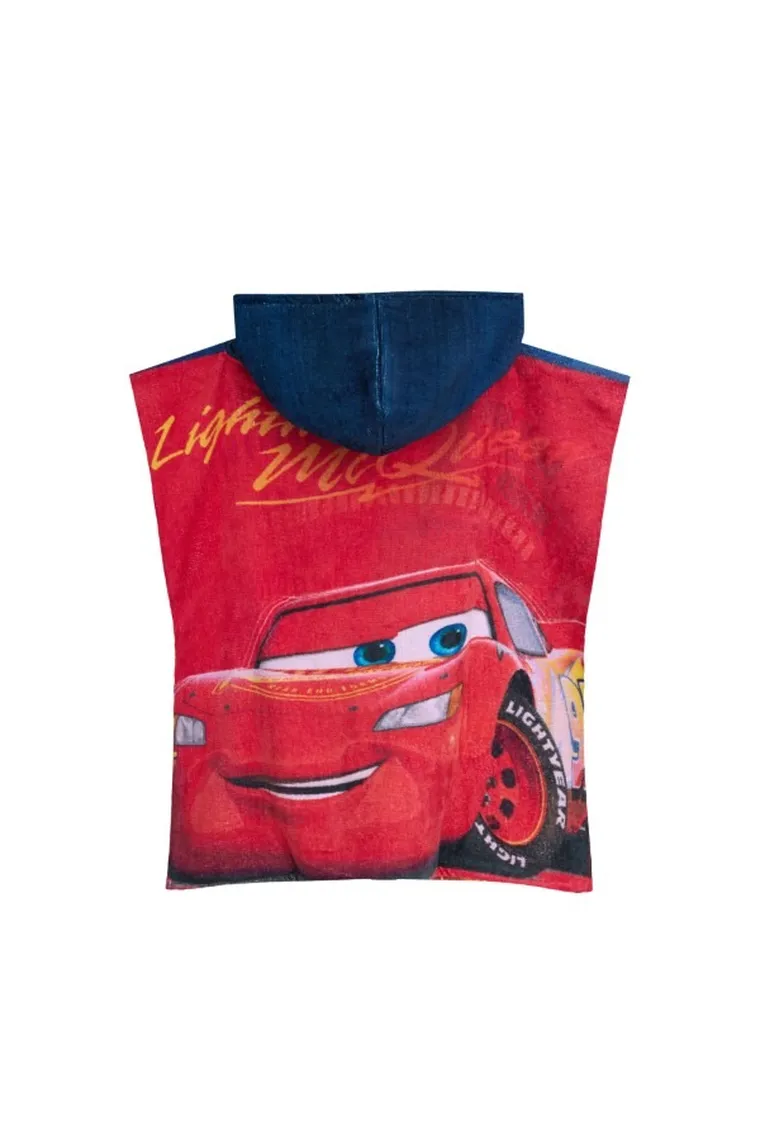 Cars, poncho, okrycie kąpielowe, 55-110 cm