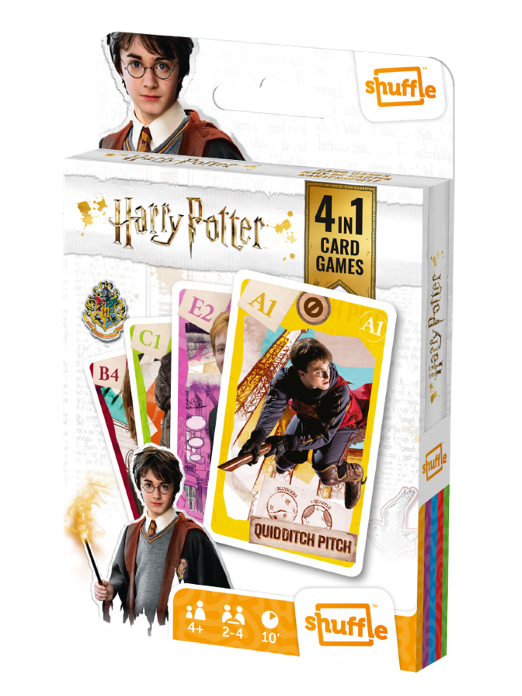 Cartamundi, Harry Potter, gra karciana, 4w1