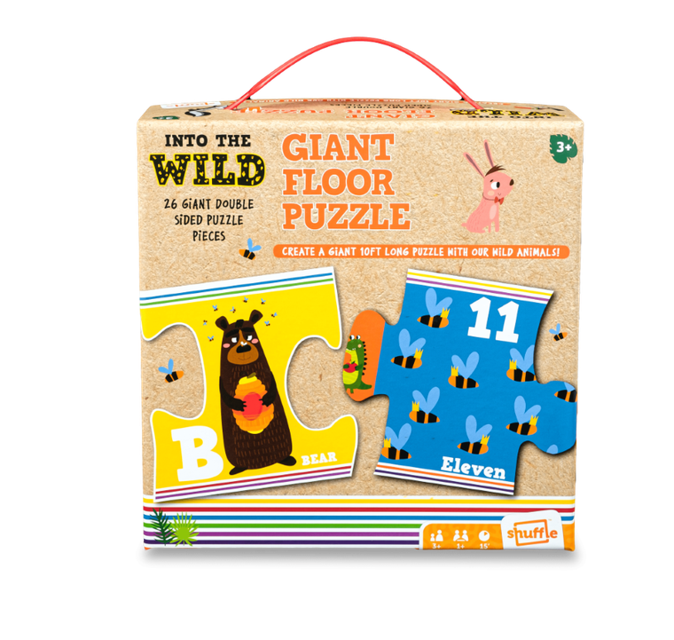 Cartamundi, Into the Wild, Floor Puzzle, puzzle podłogowe, 26 elementów