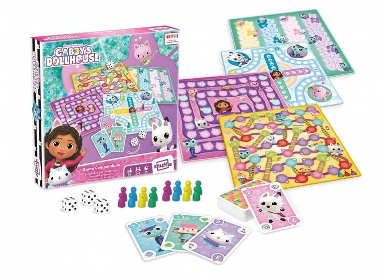 Cartamundi, Koci Domek Gabi, zestaw gier planszowych