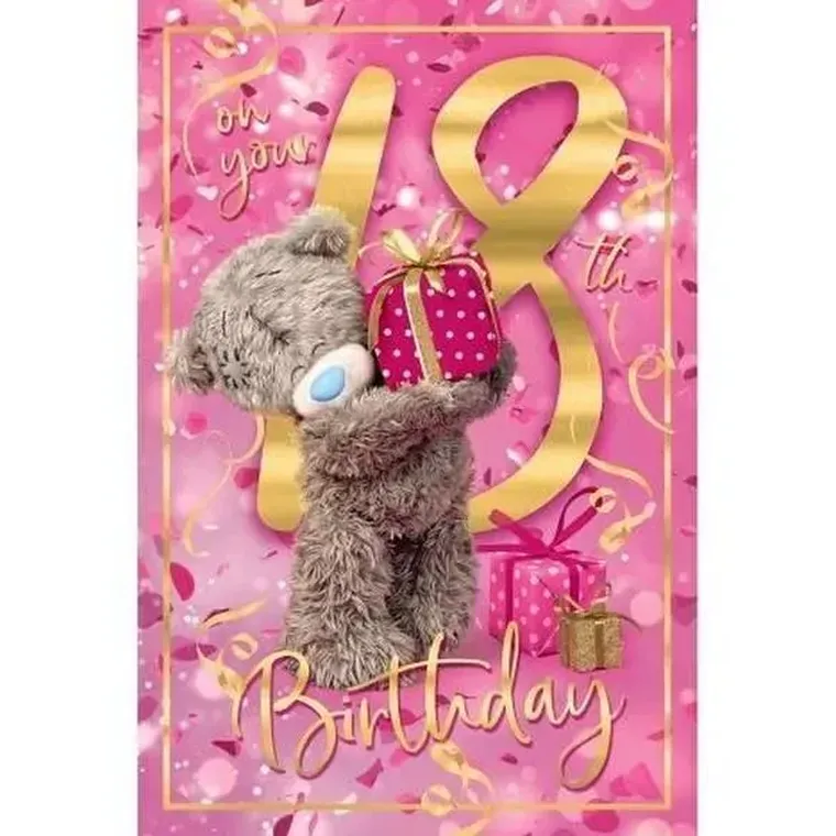 Carte Blanche, karnet holograficzny 3D, on your 18th birthday