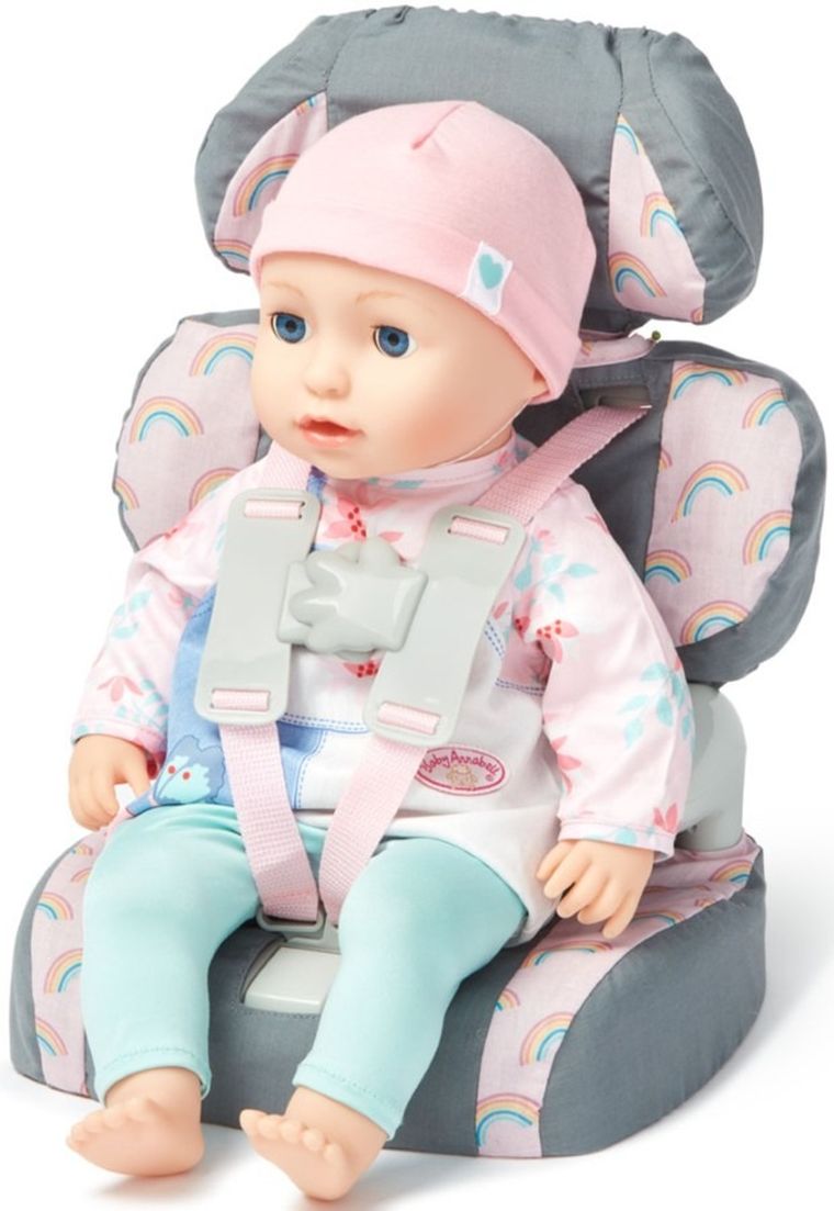 Casdon, Baby Huggles, fotelik samochodowy dla lalek, 46 cm