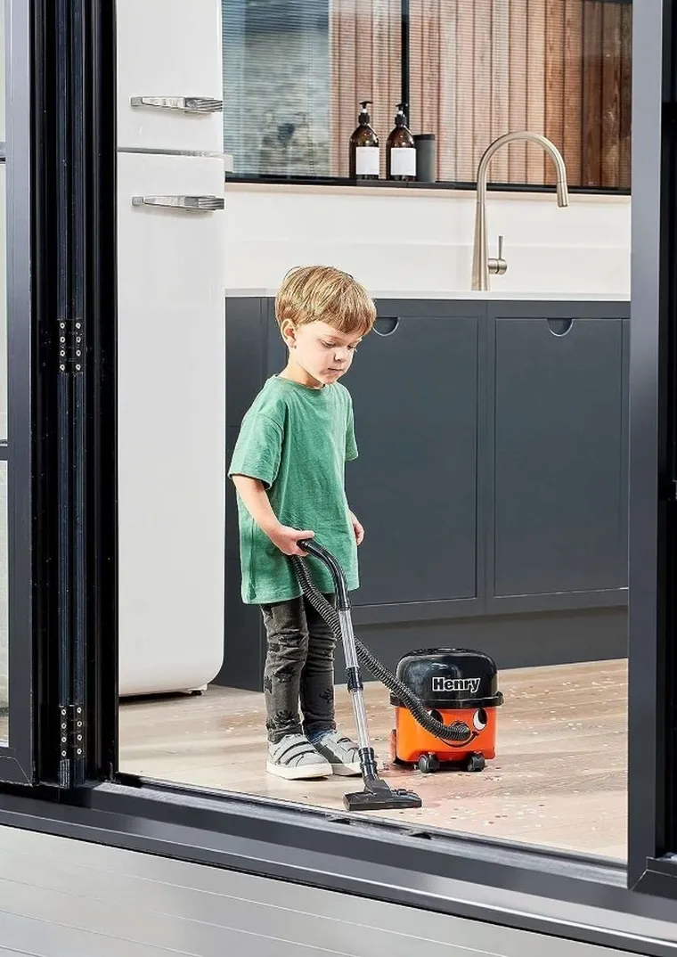 Casdon, Henry, odkurzacz z funkcją ssania, zabawka interaktywna