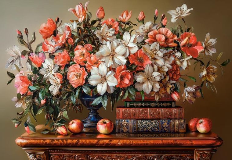 Castorland, Floral Evening, puzzle, 1000 elementów